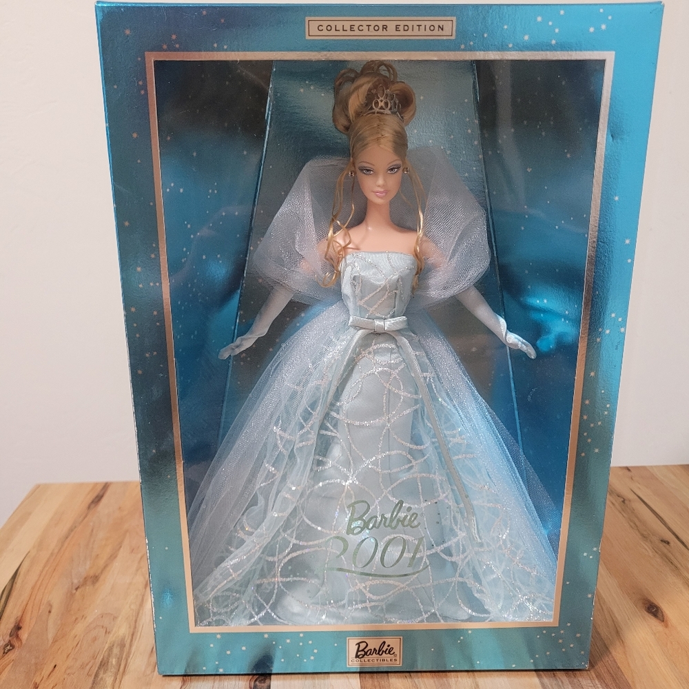 Mattel Barbie 2001 Collector Edition Doll, 50841, Blue